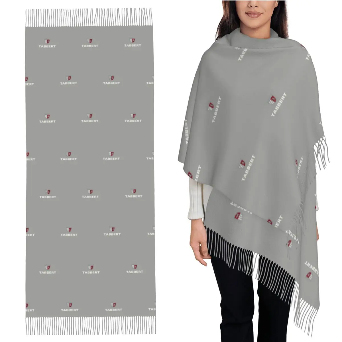 

Tabbert Caravan1 Scarf Tassel Scarves for Women Soft Warm Shawls and Wraps Long Fall Winter Shawl Wrap