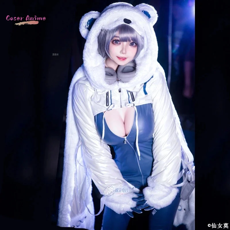 Anime Game NIKKE Neve Cosplay Costume The Goddess Of Victory Jumpsuit Dress Daily Party Uniform Halloween Carnival Women - Image 5