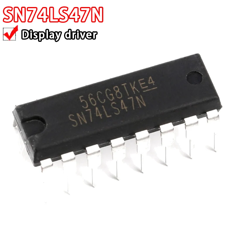 10 Stück sn74ls42n sn74ls46n sn74ls47n sn74ls48n sn74ls85n sn74ls96n sn74ls112n sn74ls12n 74 ls42 74 ls46 74 ls48 74 ls85 dip16