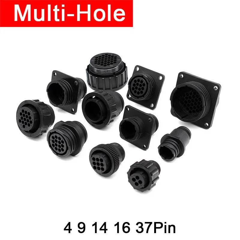 182919-1 رمز كلمة المرور متعدد الفتحات موصل السيارات أنثى نهاية الأكمام مع مشبك الذيل 182647-1 قابس الطيران 206043-31 182922