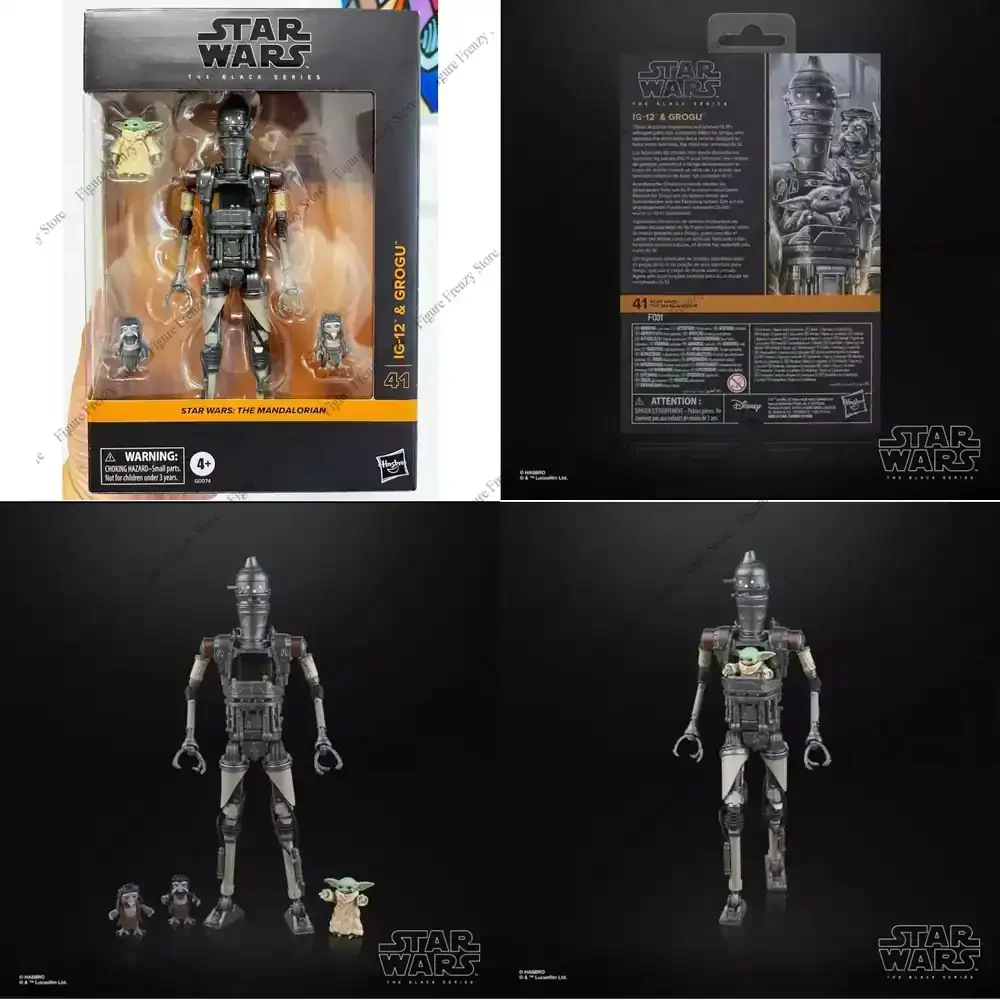 

Special Offer for Hasbro Black Star Wars 6-inch Deluxe Set IG-12 Robot Glogu Mobile Doll in stock now