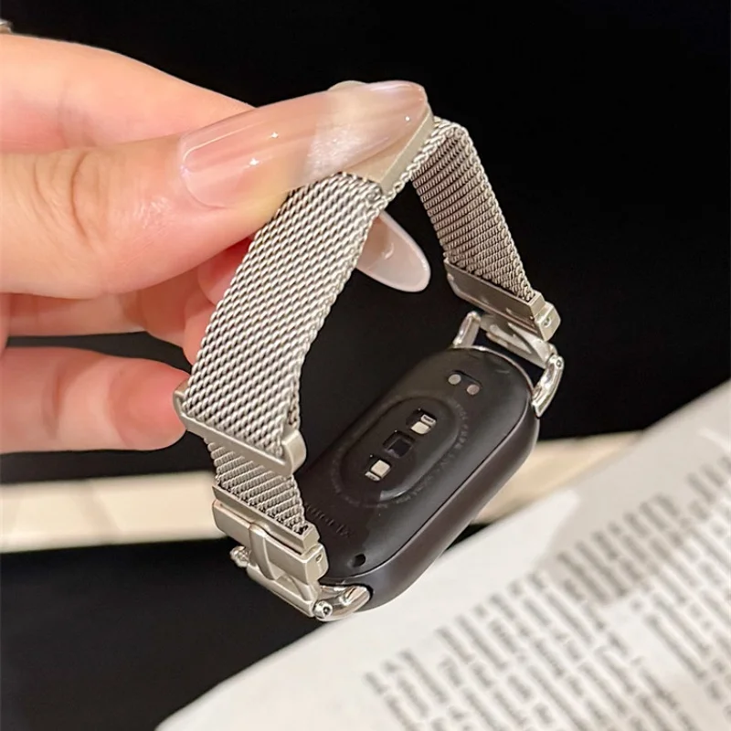 

Exquisite D-shaped bow is suitable for Xiaomi Band 8Pro/9Pro，For Mi band 3/4/5/6/7，8/8NFC/9/9NFC/10/10NFC，For Redmi Watch5/4