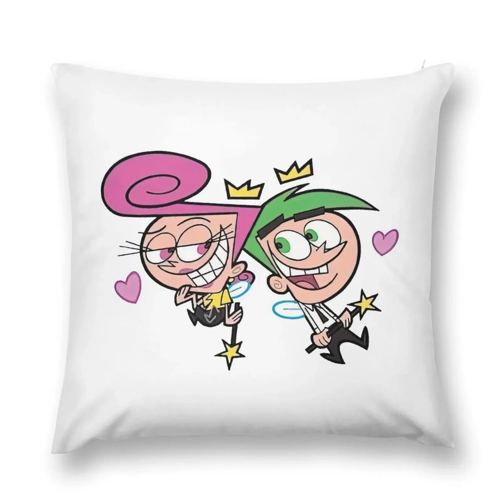 Cosmo and Wanda Fairly Odd Parents Throw Pillow Sofa Cover Plaid Sofa Cushions Cover pillow