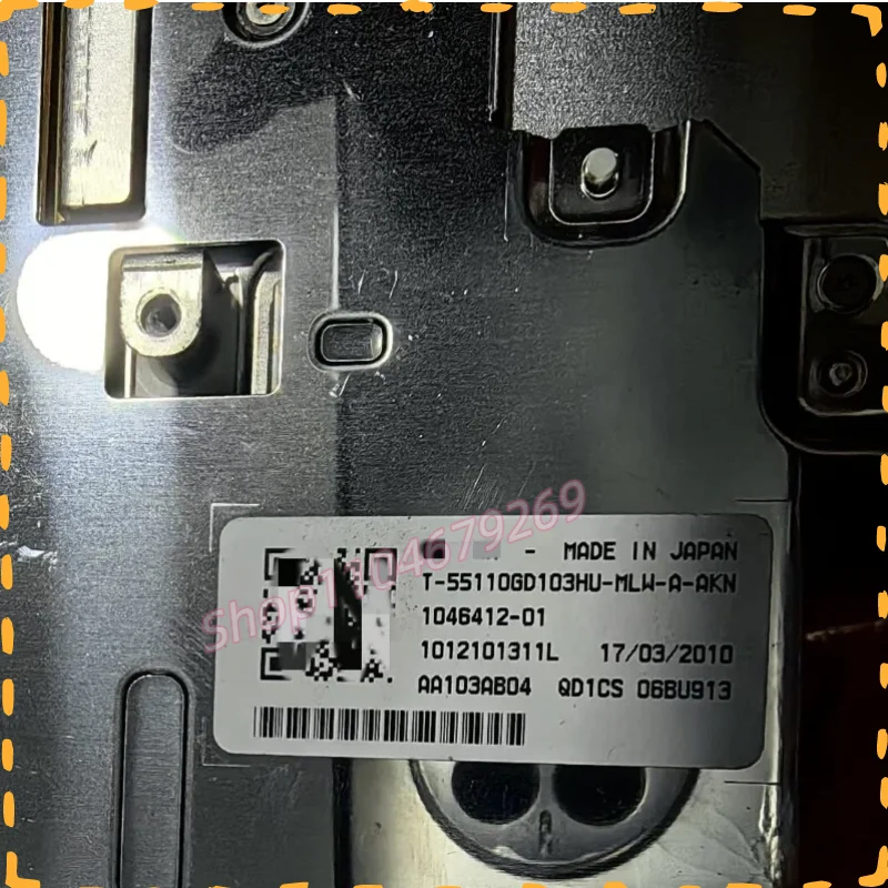 T-55110GD103HU-MLW-A-AKN AA103AB04 dla BMW serii 7 - ekran LCD nawigacji centralnej konsoli sterującej