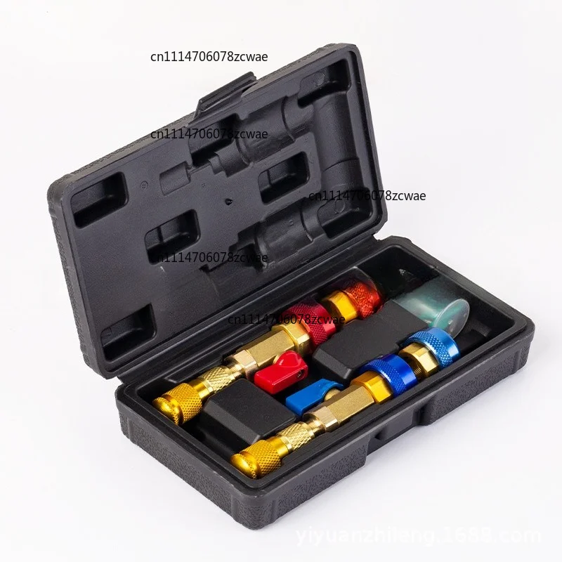 Auto AC Valve Core Removal Tool No Refrigerant Release Wrench for R134a R1234yf Air Conditioning Service