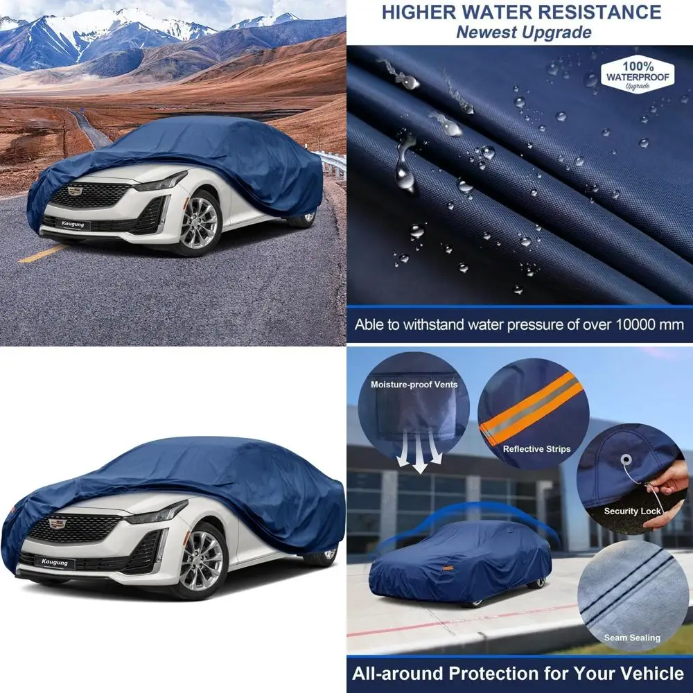 

Durable Car Cover for CT5 & CT5-V (2019-2025) - Waterproof, All-Weather Protection Against Sun, Rain, and Dust