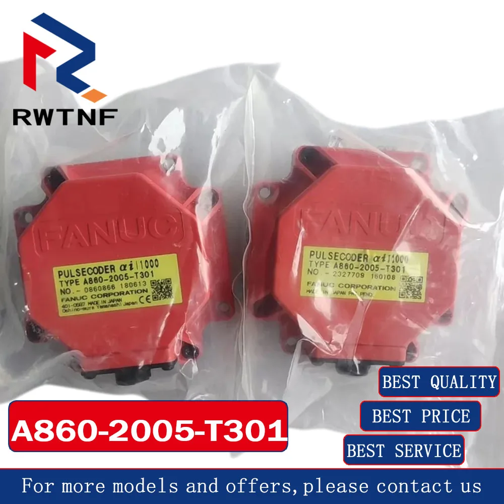 Brand New Genuine A860-2005-T301 FANUC motor encoder,100% original warehouse stock