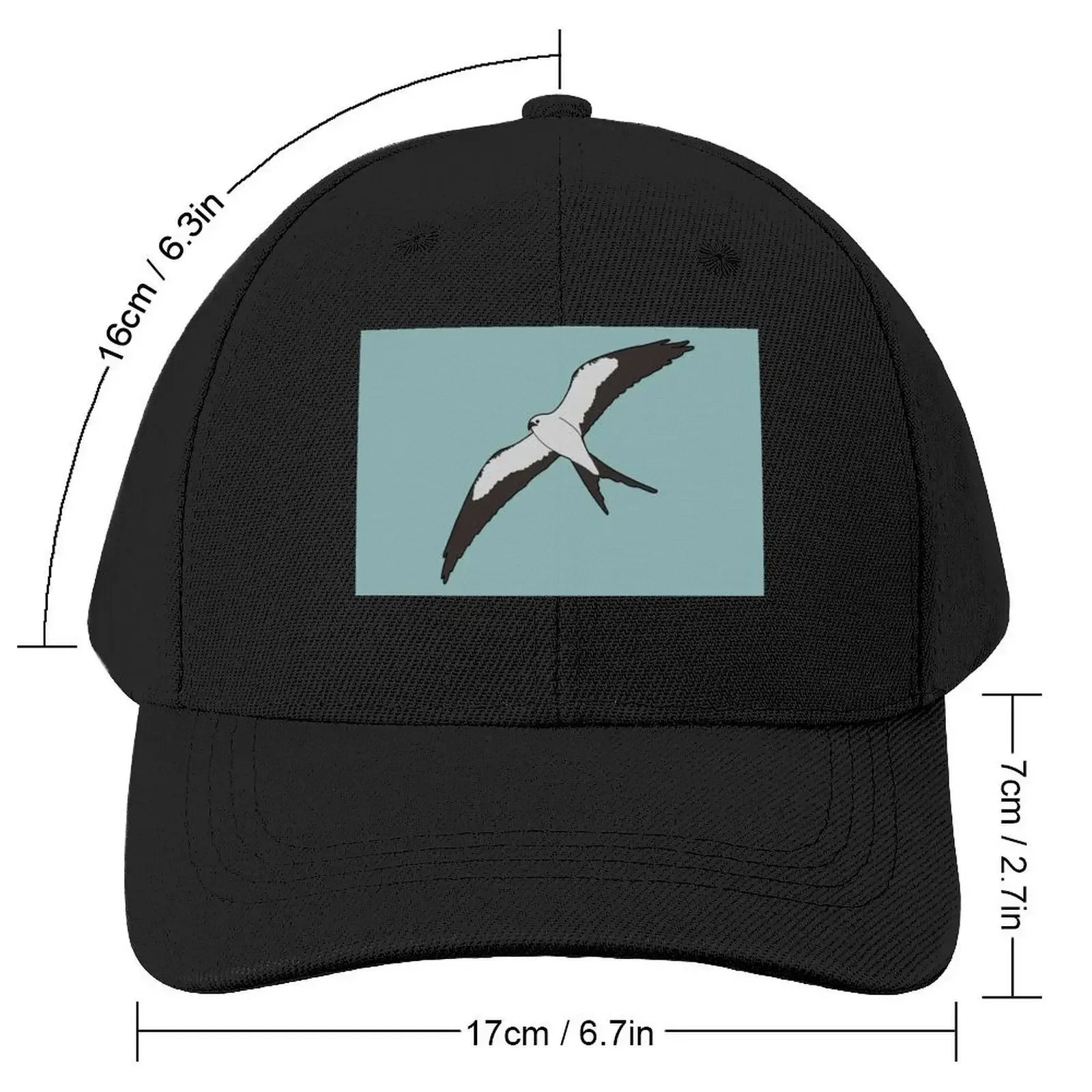 Swallow-tailed Kite Baseball Cap Golf Hat Ball Cap Beach Bag Women's Golf Wear Men's