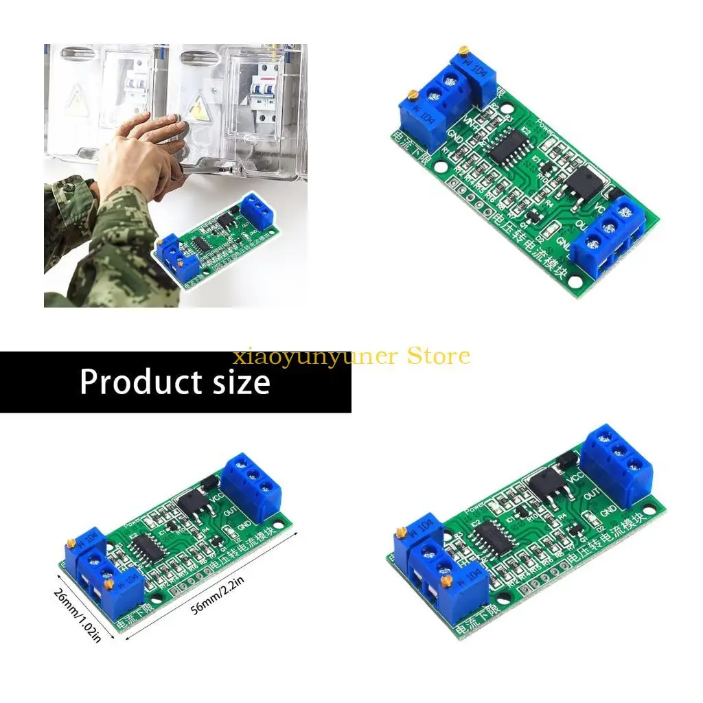 

P9JB Модуль тока от 0–15 В до 4–20 мА, передатчик тока, сигнал линейного преобразования