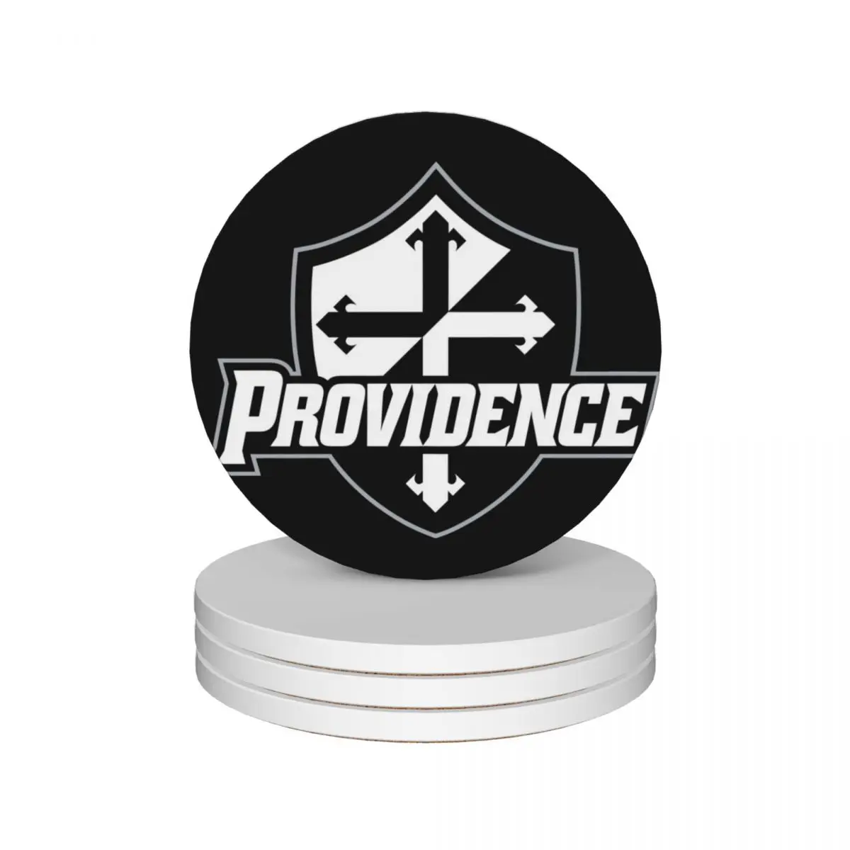 

Prov Friars dence Ceramic Coasters (Set of 4) white christmas Coasters