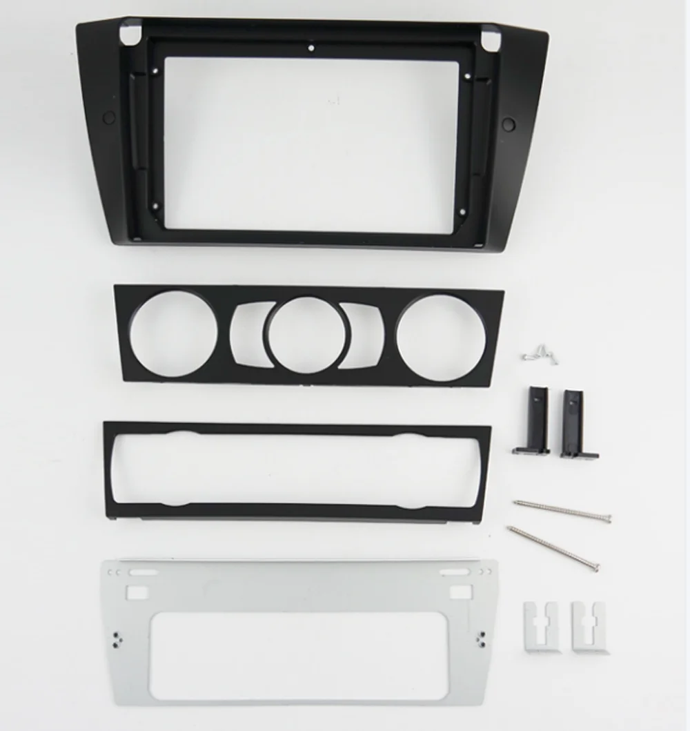 

BYNCG 2 Din Car Frame Facia Panel 9 inch For BMW 3 Series E90 E91 E92 E93 2006 2007 2008 2009 2010 2011