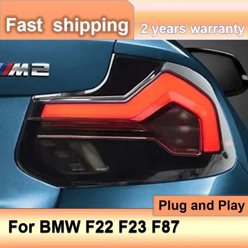 

Автомобильные аксессуары для BMW F22 Задний фонарь 2014-2019 BMW F23 Задний фонарь F87 M2C 220i 225i DRL Противотуманный тормозной сигнал поворота заднего хода