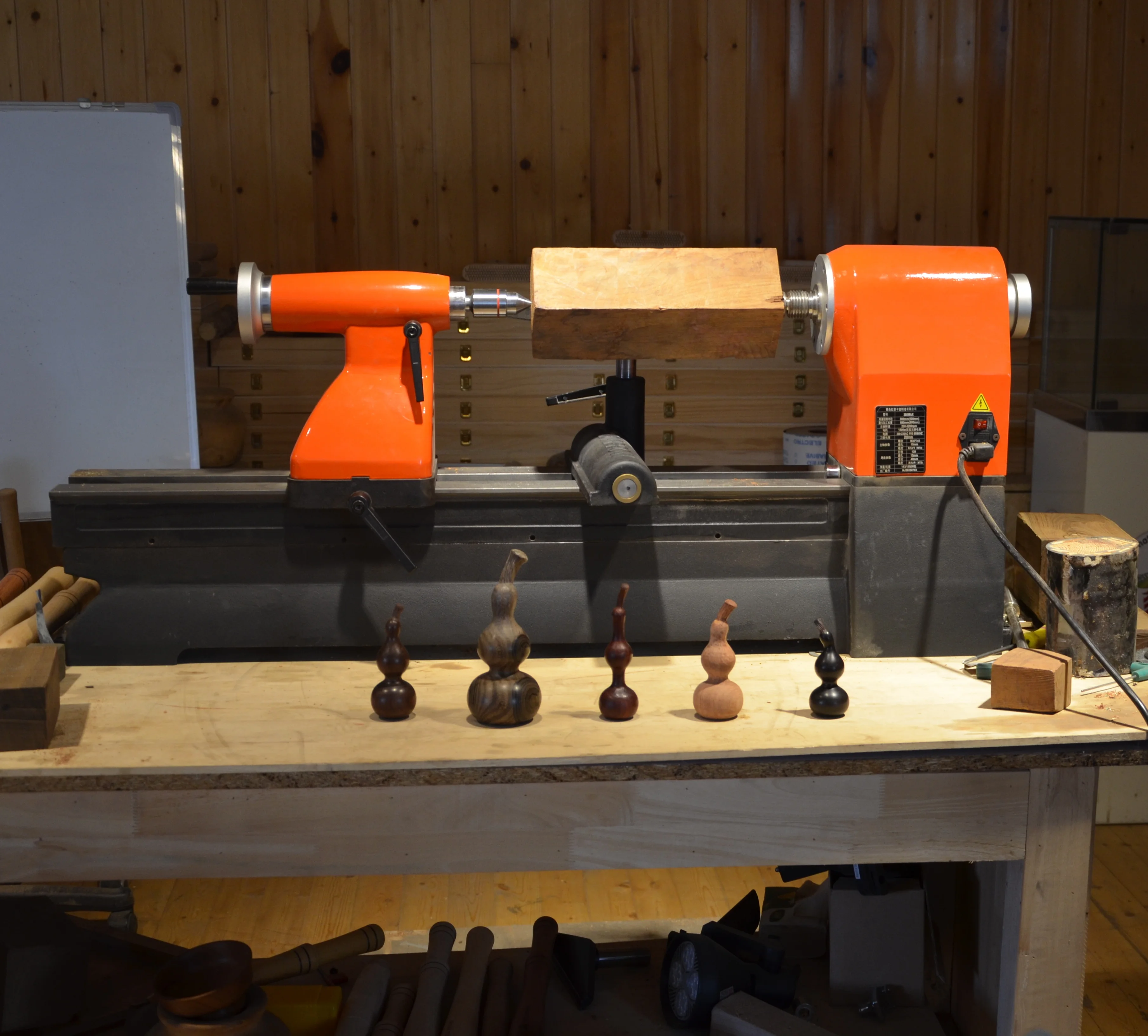 High Quality Multifunctional Low-Speed Automatic Construction Woodturning Lathe Machine Anti-Wear Motor Engine Core New