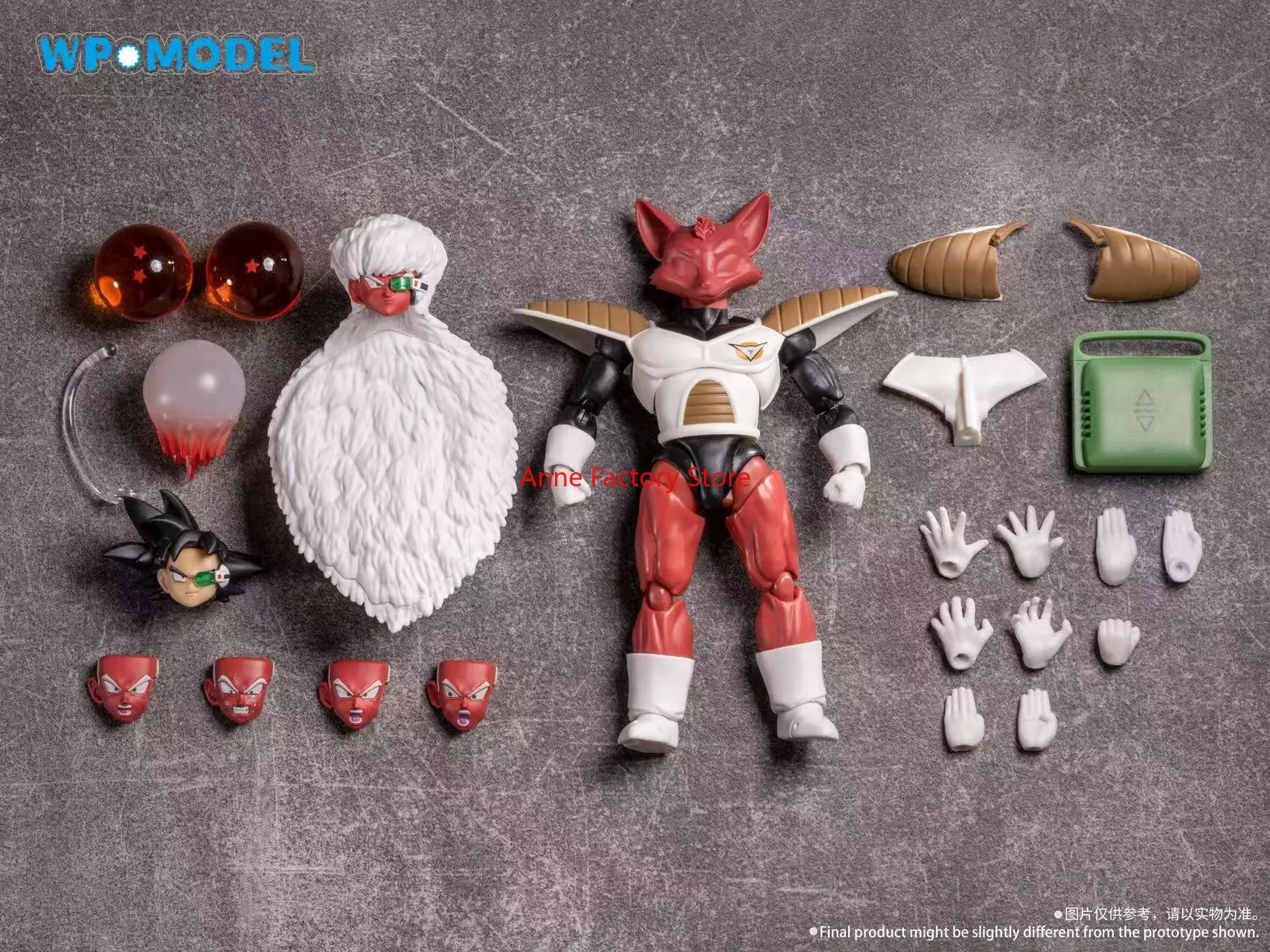 

In stock WP Model Dragon Ball Z SHF Ginyu Force Jeice Burter Recoom Guldo Frieza Anime Action Figures Model Collector Toys Gifts
