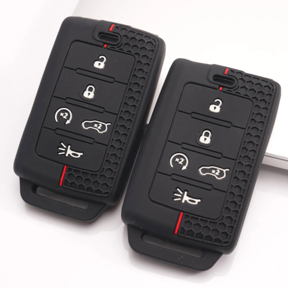 Soft Key Holder For Jeep Grand Cherokee Wrangler Compass Patriot Cherokee Renegade Commander Gladiator Liberty Full Coverage