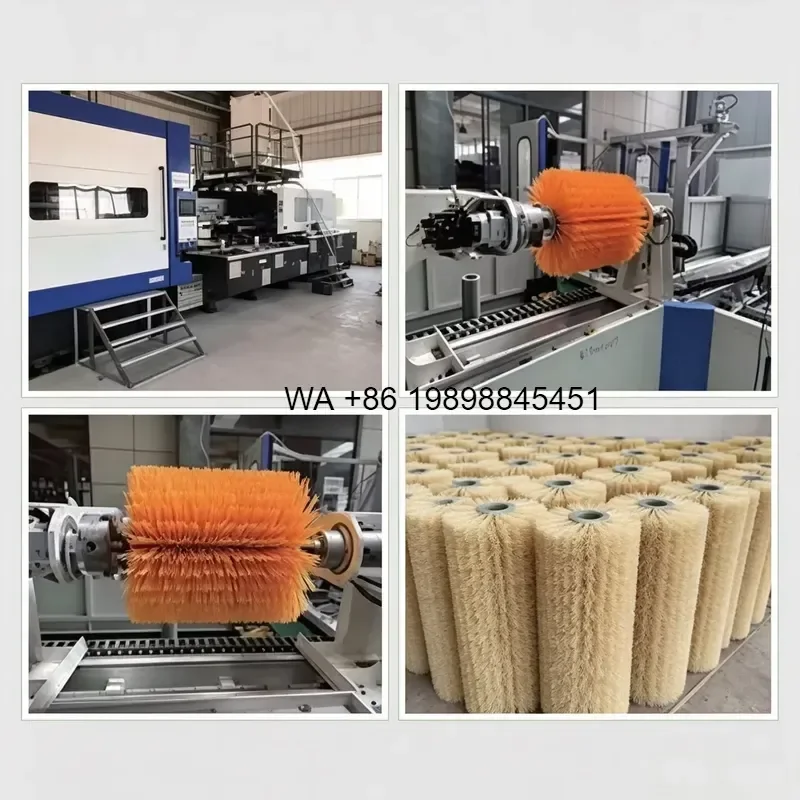 Wmwmnu for Wall Mounted Sensor Cow Body Brush Auto Start Stop Livestock Scratching Combing Brush for Cattle Sheep Pasture