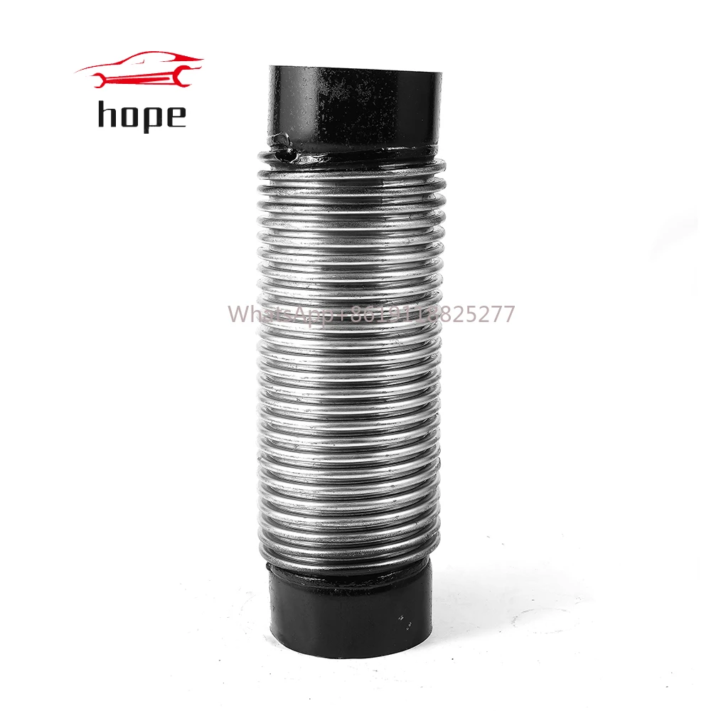 

High Quality Truck Auto Parts Accessories Automotive Flex Stainless Steel Exhaust Tail Pipe Flexible Exhaust Bellows