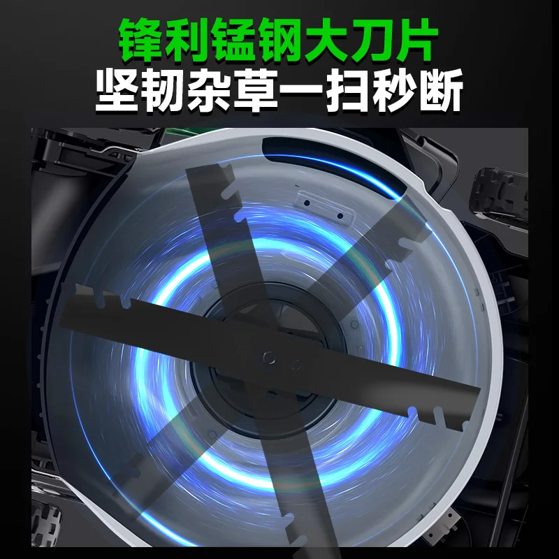 Selbstfahrender neuer Rasenmäher mit Lithiumbatterie, wiederaufladbarer Hochleistungs-Rasenmäher für den Haushalt