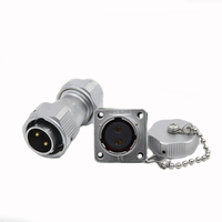 WEIPU WY20 TE+Z 2 3 4 5 6 7 9 12 15Pin Automotive Waterproof Male Plug Female Socket Aviation Connector Electrical Power Adapter