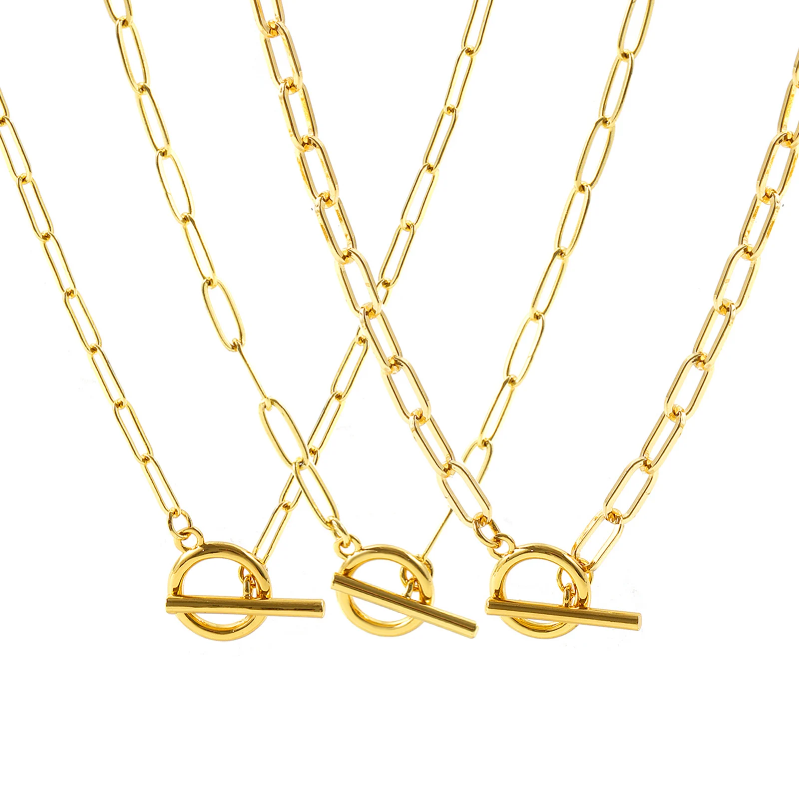 1pc 3/4/5mm Width Minimalist B - đánh giá và giá Toggle Clasp Gold