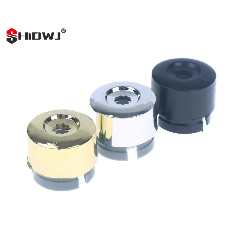5Pcs/lot 7L6 601 173A 2ZZ Chrome Wheel Lug Bolt Nut Cap Cover ABS Plastic With Triple Chrome Finish For Touareg 2004-2014