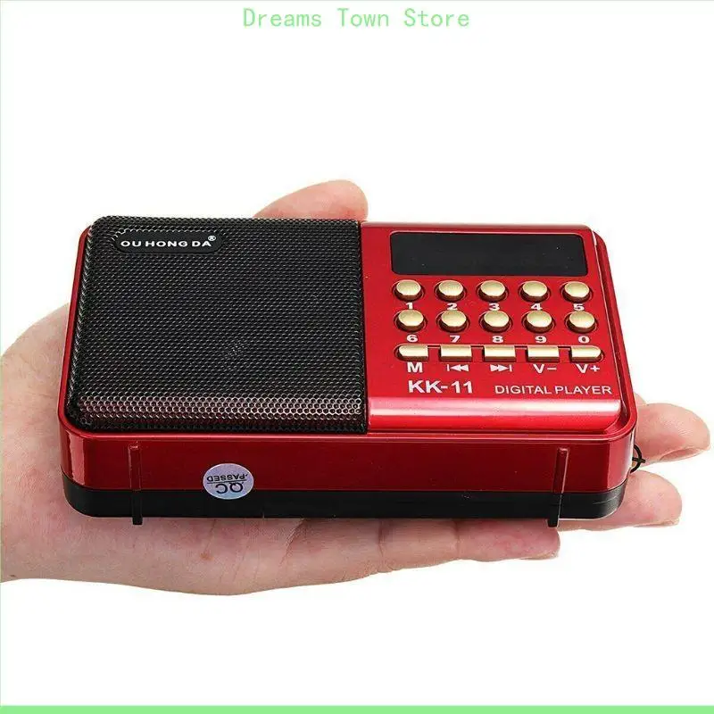HX6A Radio Handheld Digital Digital FM USB TF MP3 SPEALE SPEALERS