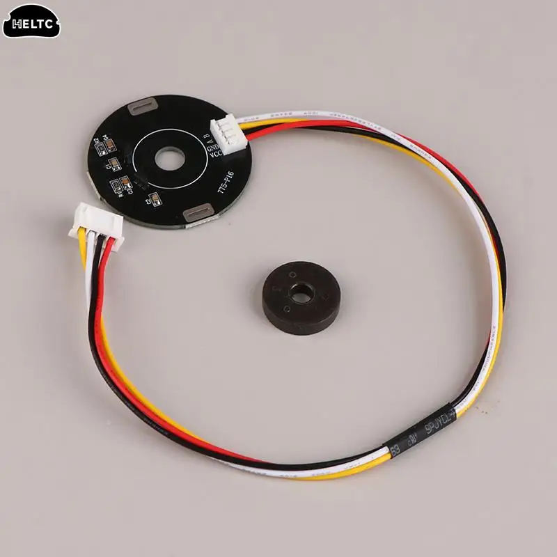 775-P16 Double Hall Magnet Encoder Code Plate Magnetic Induction Rotation Speed Direction Sensor Use To 775 DC Gear Motor