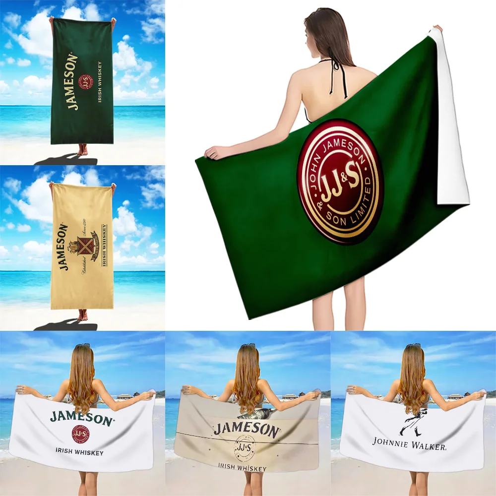 J-JamesonS Beach Towel Microfiber Sand Free Quick Dry Soft Sandproof Pool Towels Gift for Women Travel Gym Shower Camping