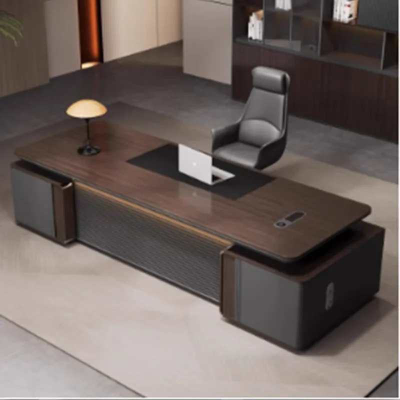 Asthetic Designer Executive Desk Drawers Black Large Modern Office Desks Cheap Wood Luxury Mesa De Escritorio Office Furniture