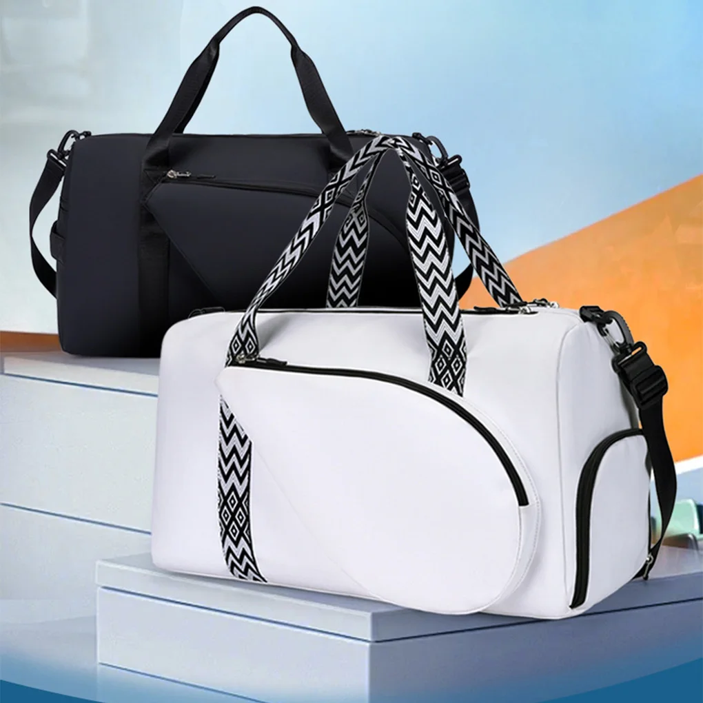 Outdoor Sports Handbag for Tennis Badminton Racket Professional Sport Training Fitness Bag with Independent Shoe Compartment