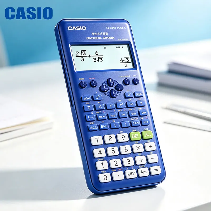 Casio Fx-82ES/fx-999CN CW/MH-12/DX-120B Portable scientific calculator, multi-function calculation, distribution operation