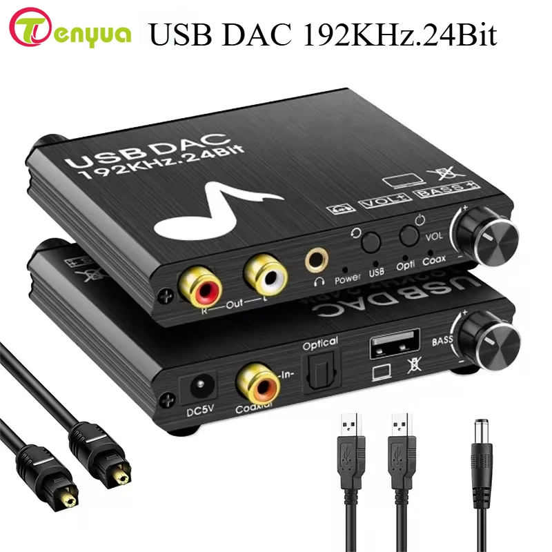 Usb Dac 192Khz 24Bi…