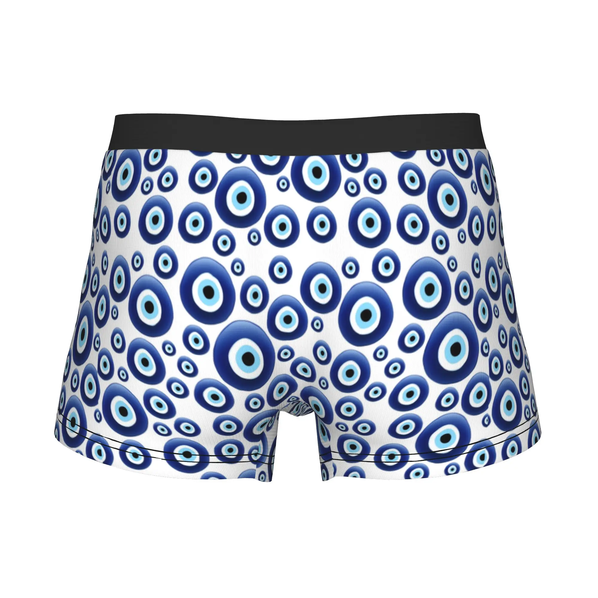 Mediterranean Evil Eye Protection Boxers Shorts Men Lucky Charm Amulet Hamsa Briefs Underwear Cool Underpants