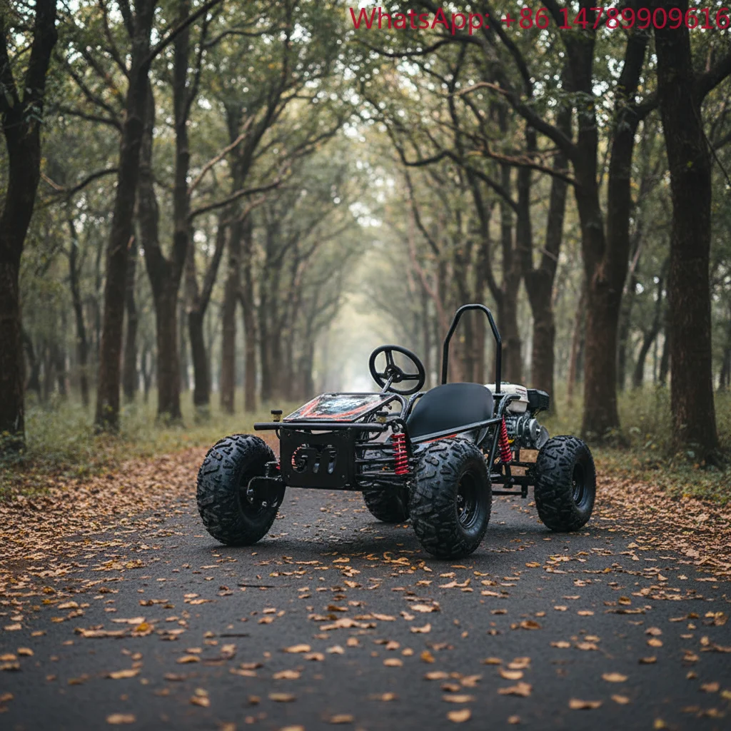 Heavy-Duty Off-Road Go Kart 212cc Four-Stroke 70 Km/h Gas-Powered Four-Wheel Drift Kart For Beach And All-Terrain UseIt's All Ab