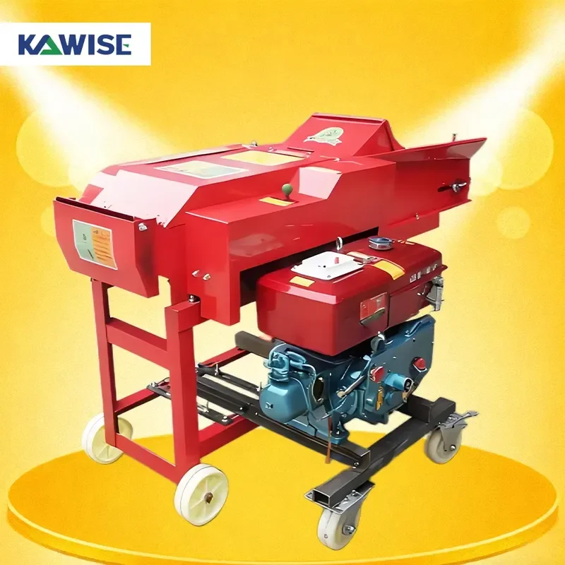 High Efficiency Chaff Cutter for Cutting Straw and Grass for Poultry Cattle Sheep and Goat Feed