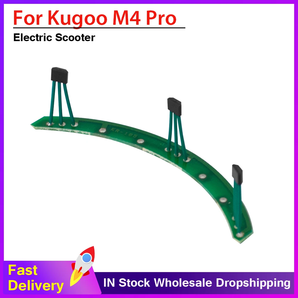 Módulo sensor de alta precisão para scooter elétrica, placa universal de sensor hall, placa pcb para peças kugoo m4 pro