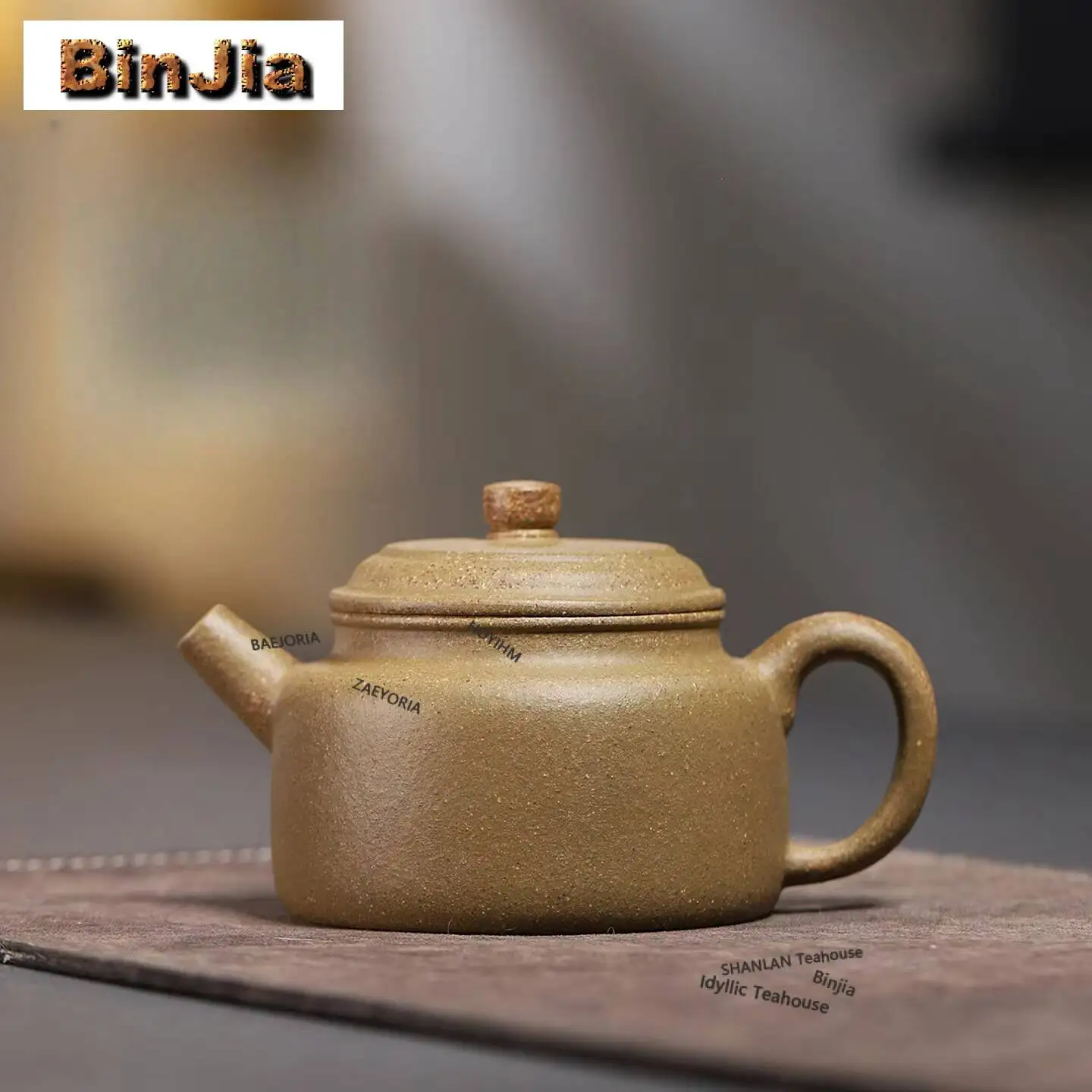 210ml Classic Yixing Purple Clay Teapots Handmade Dezhong Pot Raw Ore Green Section Mud Kettle Chinese Zisha Tea Set Gifts