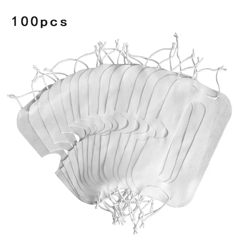 100 PCS Almofadas Oculares de Tecido Não Tecido Descartáveis Higiênicas para Máscara Facial para Óculos de Realidade Virtual HTC Vive 3D