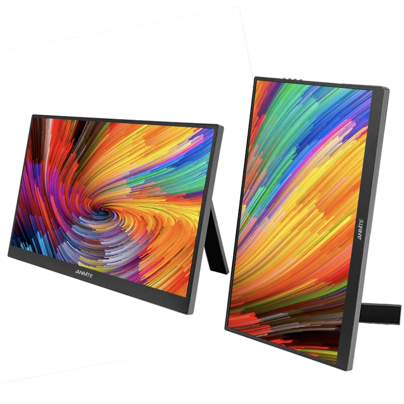 Anmite 11.6インチ ポータブルモニター Type-C HDMI 1366x768