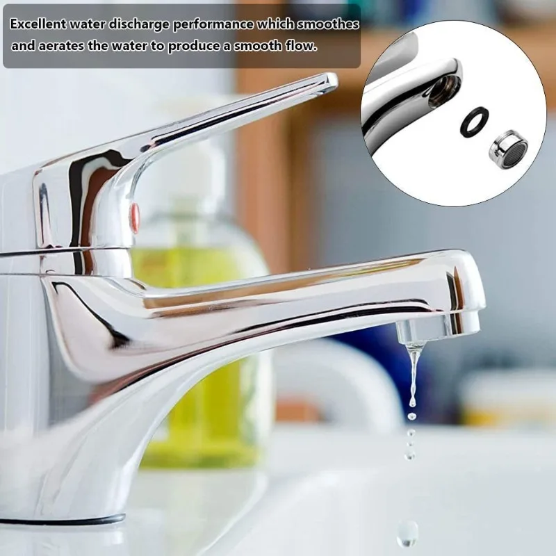 1Pcs 18mm-28mm Water Saving Faucet Tap Aerator Accessories，Nozzle Spout End Diffuser Filter Faucet Bubbler Bathroom Parts