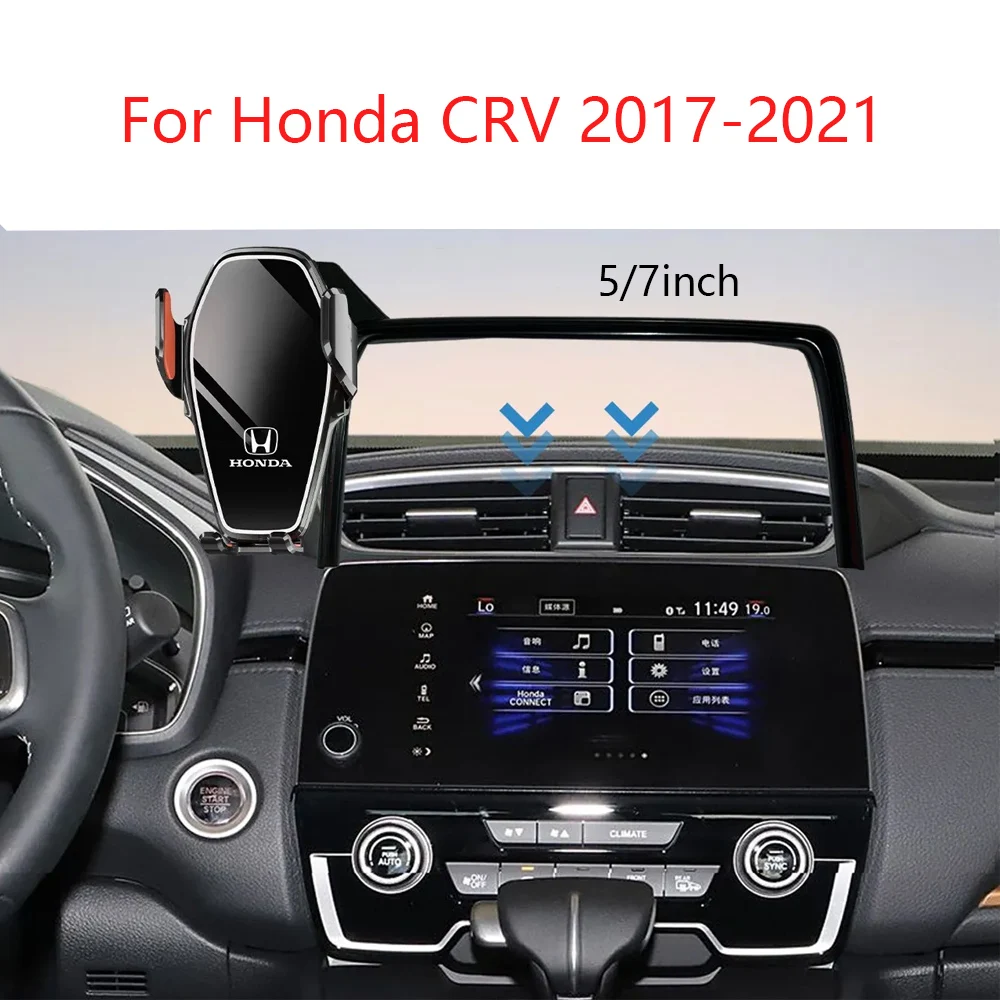 

Аксессуары для интерьера, автомобильный держатель для телефона, экран для Honda CRV CR-V 2017 2018 2019 2020 2021 2022, фиксированная беспроводная зарядка