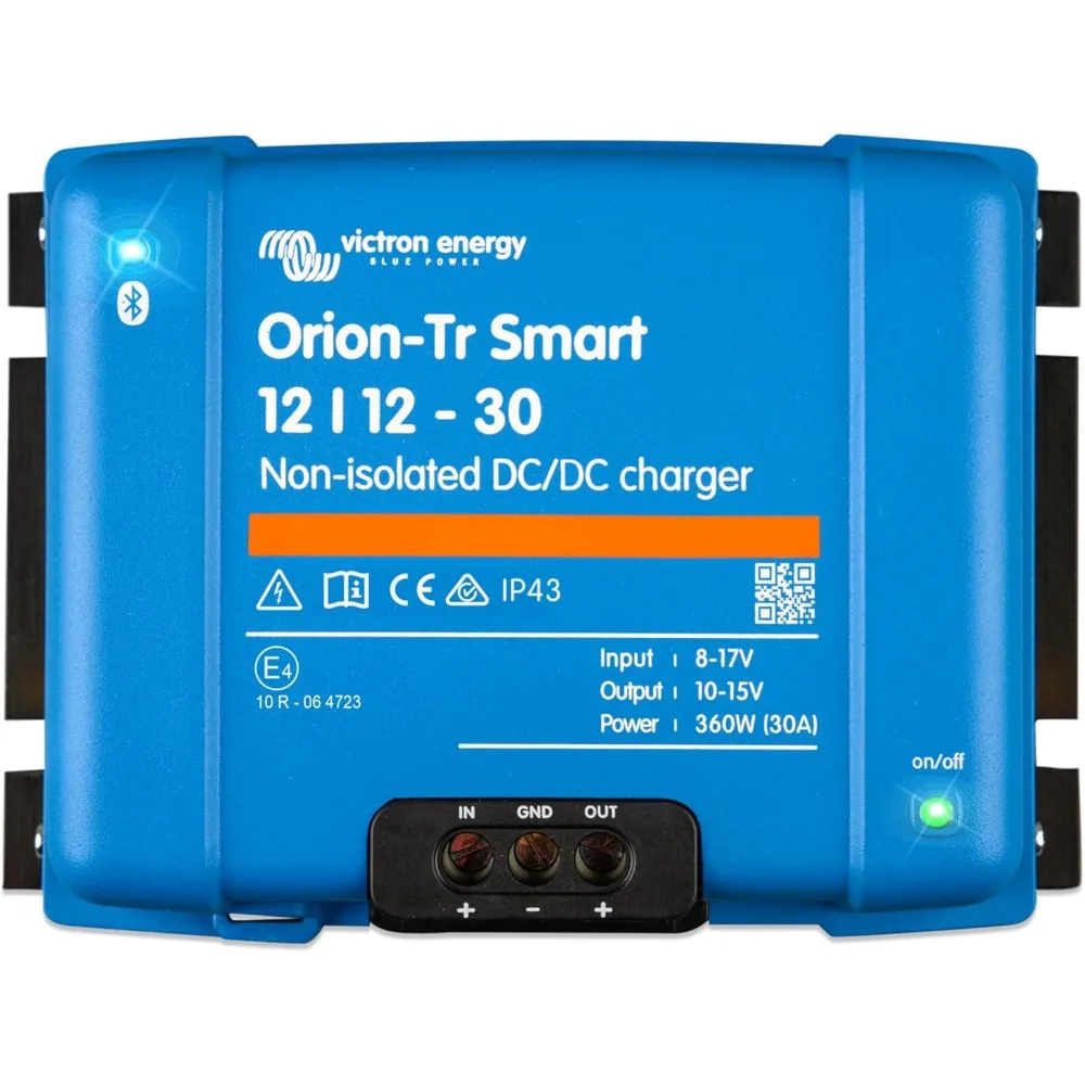 Victron Energy Orion-tr Smart DC Charger with Bluetooth Connectivity - 12 12V