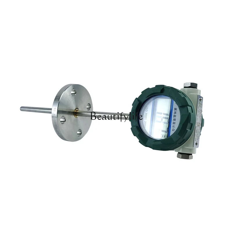 ميزان حرارة يعمل بالبطارية، شاشة رقمية مقاومة للانفجار، مستشعر درجة حرارة متكامل عالي الدقة