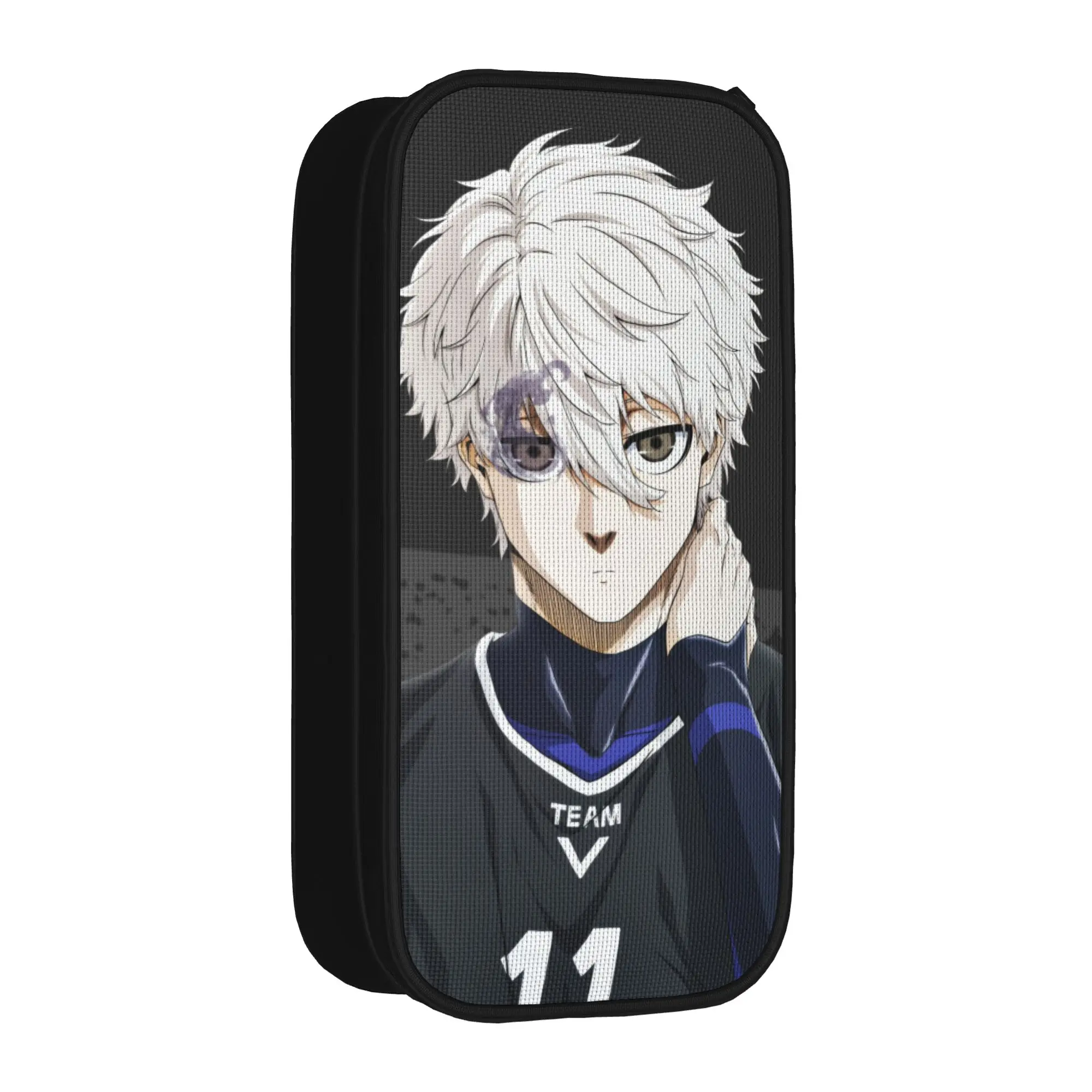 

Anime Blue Locks Pencil Case New Pen Box Bag Student Big Capacity Students School Cosmetic Pencilcases