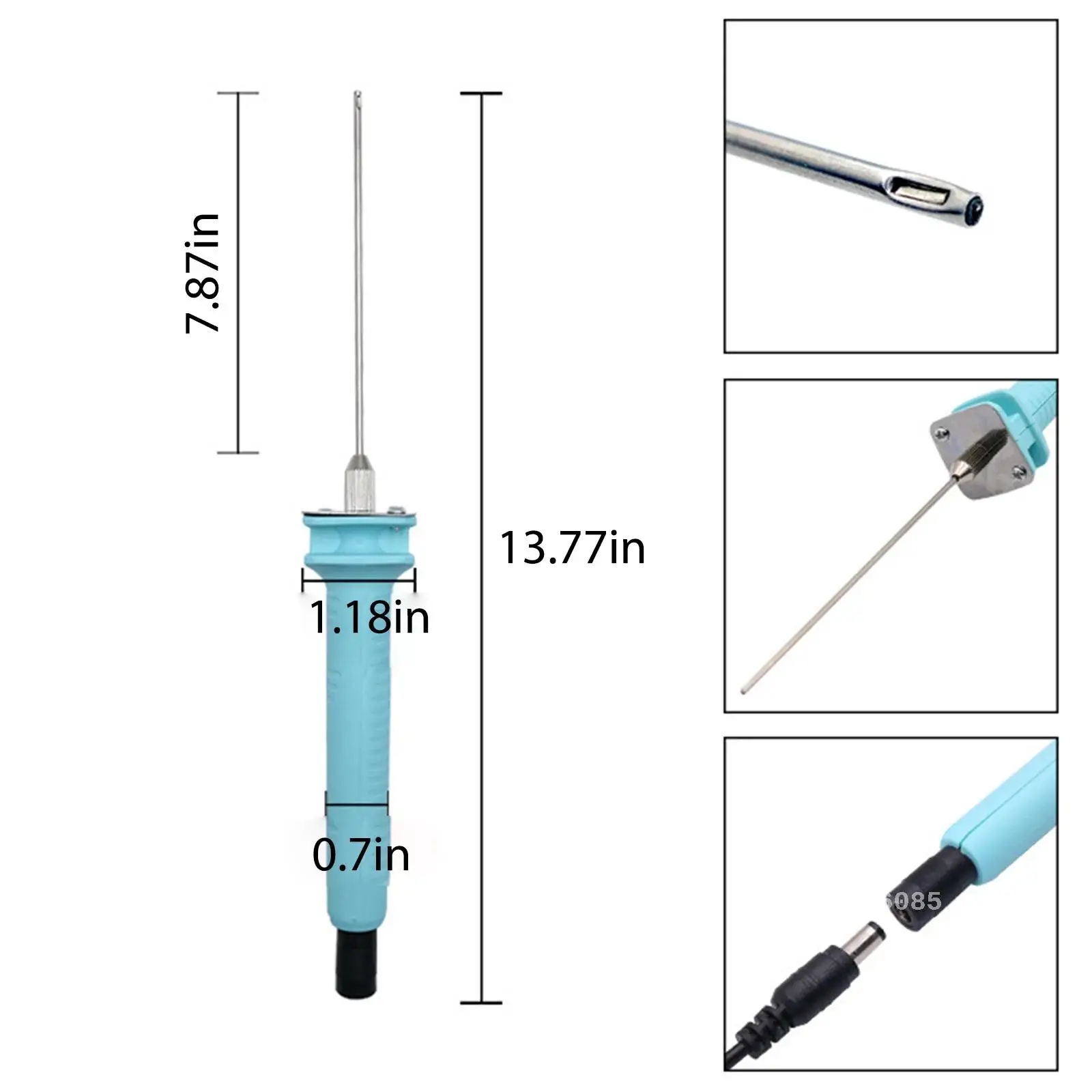 Elektrische schuimpolystyreen snijmachine, draagbare snijgereedschappen, schuimsnijder, 15W, 20cm pentip, doe-het-zelf