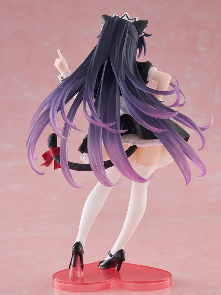 In Stock TAITO Coreful Yatogami Tohka Cat Ears Maid Anime Action Figure Toy Gift Model Collection