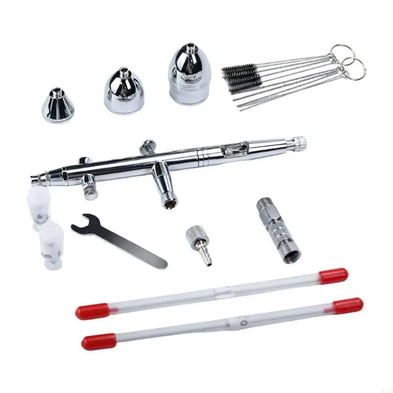 Advanced Heavy Duty Metal Pen With Double Tip Size And Complete Accessories Set Suitable For DIY Craft Projects M4YD