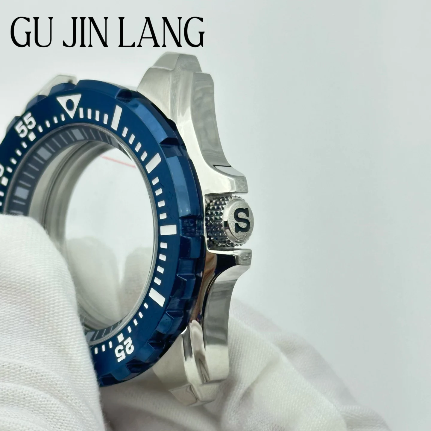 45.5mm 腕時計アクセサリー 機械式時計ケース NH35/NH36/NH38対応