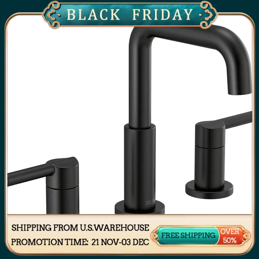 Matte Black Bathroom Faucet Kitchen Faucets Drain Assembly Hand Wash Toilets Batroom Sink Table Washbasin Hands Fixture Home