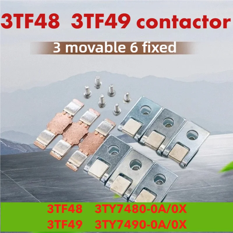 

Contactor Moving and Fixed Contacts 3Tf48 3Tf49 3Ty7480-0X 3Tf7490-0X Siemens Contactor Special Contacts Contactor Accessories